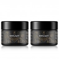 ALTAY MUMMIYO Shilajit Resin with Fulvic Acid & Trace Minerals, Original Siberian Pure Shilajit with 85+ Humic Acid Supplement, Support Metabolism & Immune System, Pack of 2